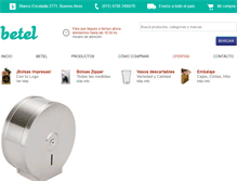 Tablet Screenshot of papelerabetel.com.ar